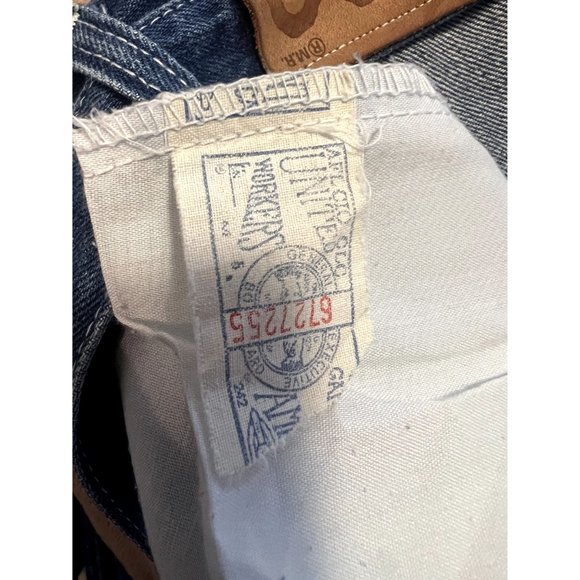 1970s Vintage Lee Riders 5 Pocket - Rivets Denim Jeans- Made in USA UNION LABEL - Picture 10 of 10